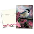 Load image into Gallery viewer, The cover of Tree-Free's Peace And Comfort card, along with its matching envelope.