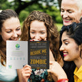 Load image into Gallery viewer, Lifestyle image(s) featuring Tree-Free’s Zombie Apocalypse card