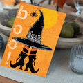 Load image into Gallery viewer, Lifestyle image(s) featuring Tree-Free’s Witch Way Halloween Card card