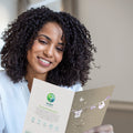 Load image into Gallery viewer, Lifestyle image(s) featuring Tree-Free's Welcome to the World card