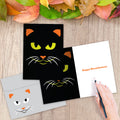 Load image into Gallery viewer, Graphic Halloween Cat Halloween Card
