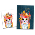 Load image into Gallery viewer, The cover of Tree-Free's You Are Owlsome card, along with its matching envelope.