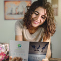 Load image into Gallery viewer, Lifestyle image(s) featuring Tree-Free’s New Perspective card