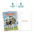 Load image into Gallery viewer, The cover and inside of Tree-Free’s How Much Fun Friendship Card card, along with the following text: “1 greeting card, 1 matching envelope”