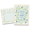 Load image into Gallery viewer, The cover of Tree-Free's Faithful Friend card, along with its matching envelope.