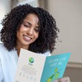 Load image into Gallery viewer, Lifestyle image(s) featuring Tree-Free’s Welcome Sweet Pea card