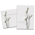 Load image into Gallery viewer, The cover of Tree-Free's Elegant Thoughts card, along with its matching envelope.