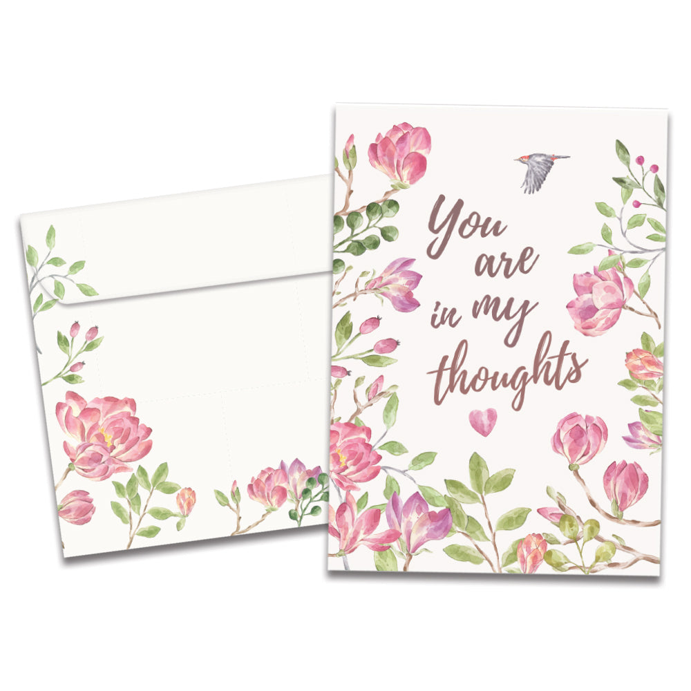 Simple Thoughts Sympathy Card