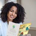 Load image into Gallery viewer, Lifestyle image(s) featuring Tree-Free's Thankful Birds Thank You Card card