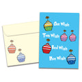 Load image into Gallery viewer, The cover of Tree-Free's One Wish card, along with its matching envelope.