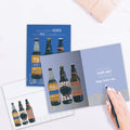 Load image into Gallery viewer, The inside of Tree-Free’s Craftiest Dad card, with the cover and envelope in the background.