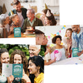 Load image into Gallery viewer, Lifestyle image(s) featuring Tree-Free’s Born Today card