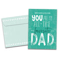 Load image into Gallery viewer, The cover of Tree-Free's My Favorite Dad card, along with its matching envelope.