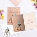 Load image into Gallery viewer, The inside of Tree-Free’s Favorite Things card, with the cover and envelope in the background.