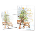 Load image into Gallery viewer, The cover of Tree-Free's Furry Family card, along with its matching envelope.