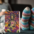 Load image into Gallery viewer, Lifestyle image(s) featuring Tree-Free’s Healing Buddha card