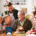 Load image into Gallery viewer, Lifestyle image(s) featuring Tree-Free’s Older Wiser Balder Birthday Card card