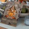 Load image into Gallery viewer, Lifestyle image(s) featuring Tree-Free’s Haunted House card