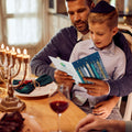 Load image into Gallery viewer, Lifestyle image(s) featuring Tree-Free’s Menorah Candles card