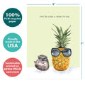 Load image into Gallery viewer, Pinapple Hedgehog Mother&#39;s Day Card
