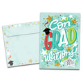 Load image into Gallery viewer, The cover of Tree-Free's Proud of You card, along with its matching envelope.