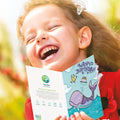 Load image into Gallery viewer, Lifestyle image(s) featuring Tree-Free’s Whaley Happy card