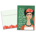 Load image into Gallery viewer, The cover of Tree-Free's Stronger than you think card, along with its matching envelope.