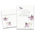 Load image into Gallery viewer, The cover of Tree-Free's Memory A Blessing card, along with its matching envelope.