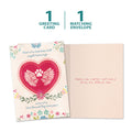 Load image into Gallery viewer, The cover and inside of Tree-Free’s Pet Angel Wings card, along with the following text: “1 greeting card, 1 matching envelope”