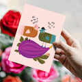 Load image into Gallery viewer, Lifestyle image(s) featuring Tree-Free’s Figgin Love You card