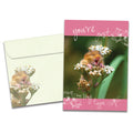 Load image into Gallery viewer, The cover of Tree-Free's All-In card, along with its matching envelope.
