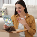 Load image into Gallery viewer, Lifestyle image(s) featuring Tree-Free’s Floral Bouquet card