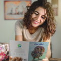 Load image into Gallery viewer, Lifestyle image(s) featuring Tree-Free’s Owl Celebration card