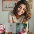 Load image into Gallery viewer, Lifestyle image(s) featuring Tree-Free’s Huge Acorn card