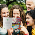 Load image into Gallery viewer, Lifestyle image(s) featuring Tree-Free’s Halfway There card