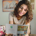 Load image into Gallery viewer, Lifestyle image(s) featuring Tree-Free’s Bird Celebration card