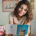 Load image into Gallery viewer, Lifestyle image(s) featuring Tree-Free’s How Many Donuts card