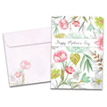 Load image into Gallery viewer, The cover of Tree-Free's Floral Inspiration card, along with its matching envelope.