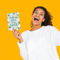 Load image into Gallery viewer, Lifestyle image(s) featuring Tree-Free’s Wishing You Luck card