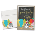 Load image into Gallery viewer, The cover of Tree-Free's Never Be Erased card, along with its matching envelope.
