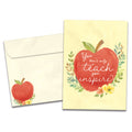 Load image into Gallery viewer, The cover of Tree-Free's You Inspire card, along with its matching envelope.