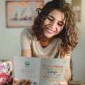 Load image into Gallery viewer, Lifestyle image(s) featuring Tree-Free’s Soul Sparkle card