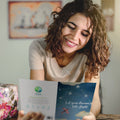 Load image into Gallery viewer, Lifestyle image(s) featuring Tree-Free’s Dreams Take Flight card