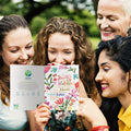 Load image into Gallery viewer, Lifestyle image(s) featuring Tree-Free’s The Beauty of Wildflowers card