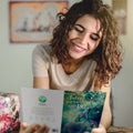 Load image into Gallery viewer, Lifestyle image(s) featuring Tree-Free’s Wish Big card
