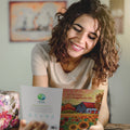 Load image into Gallery viewer, Lifestyle image(s) featuring Tree-Free’s Autumn Farm card