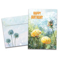 Load image into Gallery viewer, The cover of Tree-Free's Dandy Day card, along with its matching envelope.