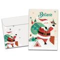 Load image into Gallery viewer, The cover of Tree-Free's Believe in Magic card, along with its matching envelope.