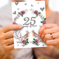 Load image into Gallery viewer, Lifestyle image(s) featuring Tree-Free’s 25 Years of Love card