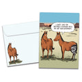 Load image into Gallery viewer, The cover of Tree-Free's Hip Replacement card, along with its matching envelope.
